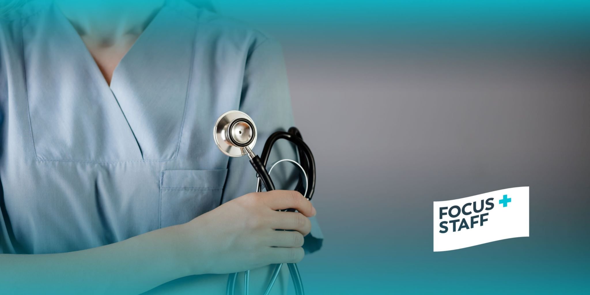 Nurse with stethoscope